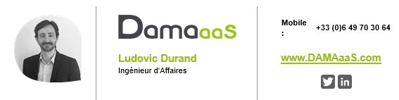 Coordonnées de contact de Ludovic Durand Ingénieur d'affaires DAMAaaS